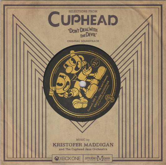 Kristofer Maddigan And The Cuphead Jazz Orchestra : Selections From Cuphead "Don't Deal With The Devil" Original Soundtrack (7", Promo, Smplr)
