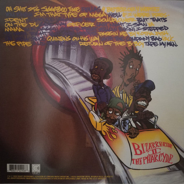 The Pharcyde : Bizarre Ride II The Pharcyde (LP, Yel + LP, Blu + Album, RE, RM)