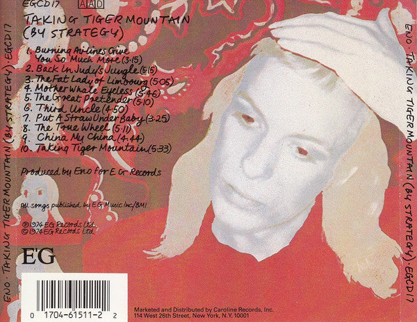 Eno* : Taking Tiger Mountain (By Strategy) (CD, Album, RE)