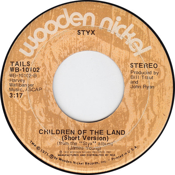 Styx : Lady (7", Single, Ind)