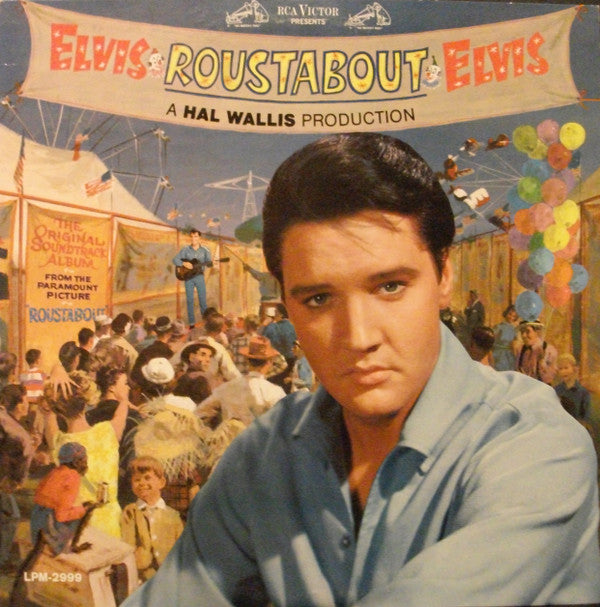 Elvis Presley : Roustabout (LP, Album, Mono, RE, Hol)