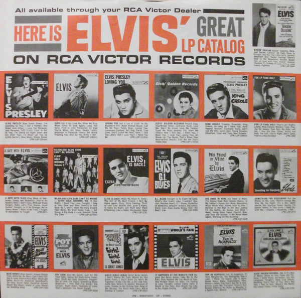 Elvis Presley : Roustabout (LP, Album, Mono, RE, Hol)