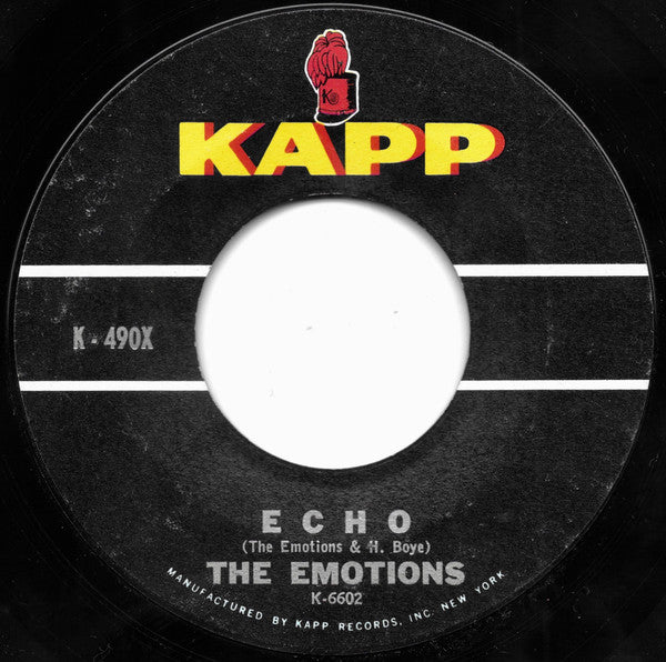 The Emotions (5) : Come Dance Baby / Echo (7", Styrene)