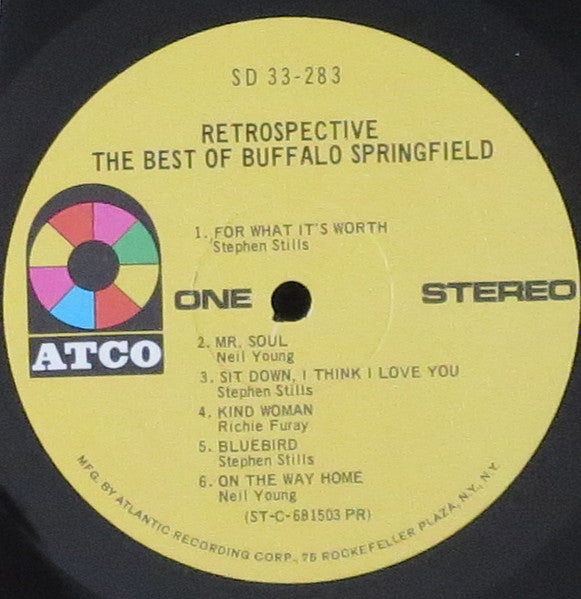 Buffalo Springfield : Retrospective - The Best Of Buffalo Springfield (LP, Comp, RP, PR )