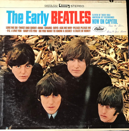 The Beatles : The Early Beatles (LP, Album, Comp, RP, Jac)