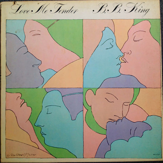 B.B. King : Love Me Tender (LP, Album, Pin)