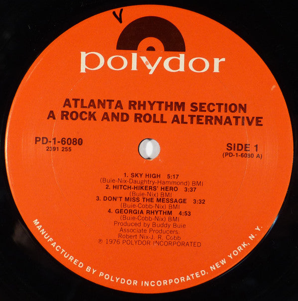 Atlanta Rhythm Section : A Rock And Roll Alternative (LP, Album)