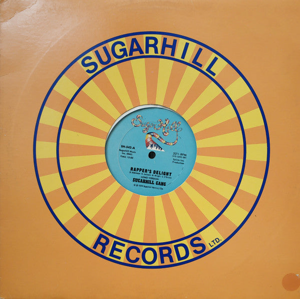 Sugarhill Gang : Rapper's Delight (12", Single)