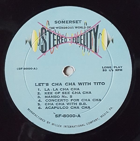 Tito Morano And His Orchestra : Let's Cha Cha Cha In Stereo (LP, Album)