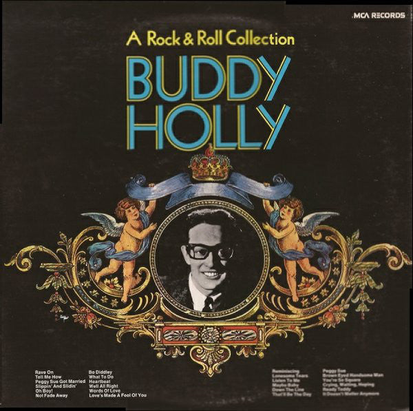Buddy Holly : A Rock & Roll Collection (2xLP, Comp, RE, Pin)