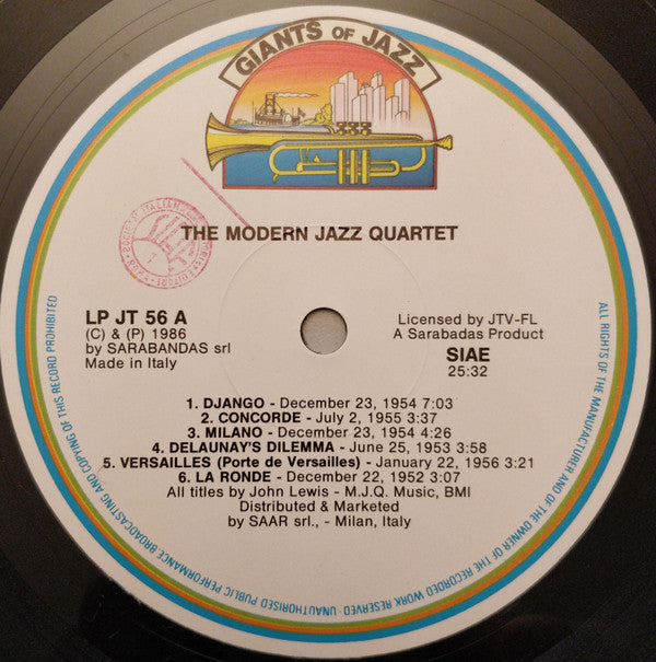 The Modern Jazz Quartet : The Modern Jazz Quartet (LP, Comp)