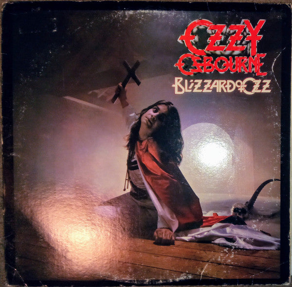 Ozzy Osbourne : Blizzard Of Ozz (LP, Album, Pit)