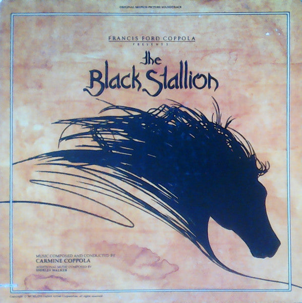 Carmine Coppola, Shirley Walker : The Black Stallion (Original Motion Picture Soundtrack) (LP, RE)