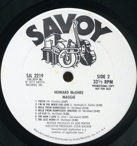 Howard McGhee : Maggie (2xLP, Comp, Promo)
