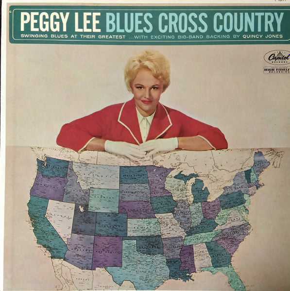 Peggy Lee : Blues Cross Country (LP, Album)