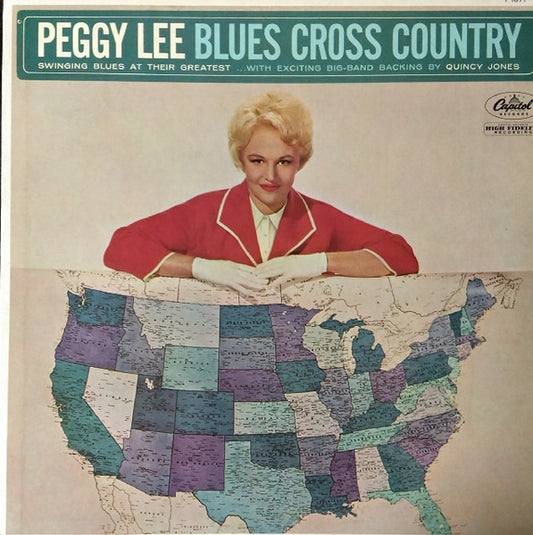 Peggy Lee : Blues Cross Country (LP, Album)