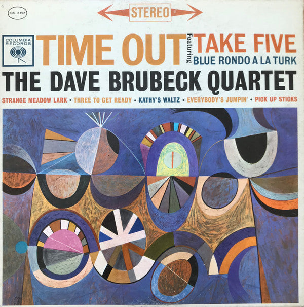 The Dave Brubeck Quartet : Time Out (LP, Album, RE, Pit)