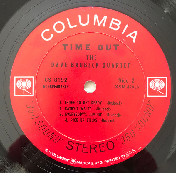 The Dave Brubeck Quartet : Time Out (LP, Album, RE, Pit)