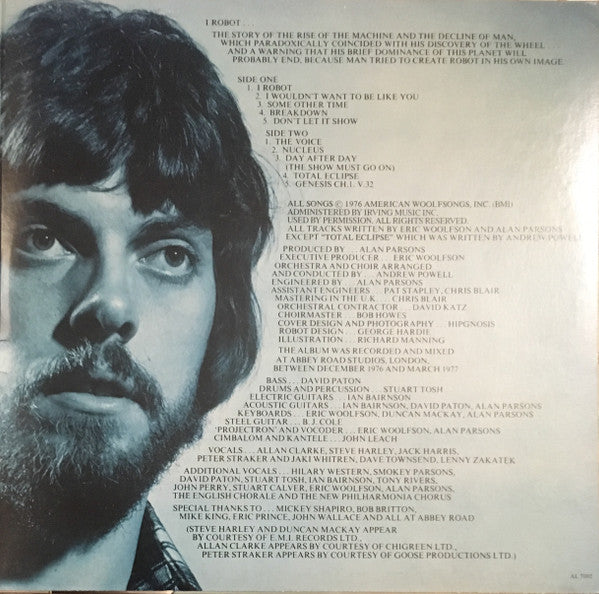 The Alan Parsons Project : I Robot (LP, Album, Gat)