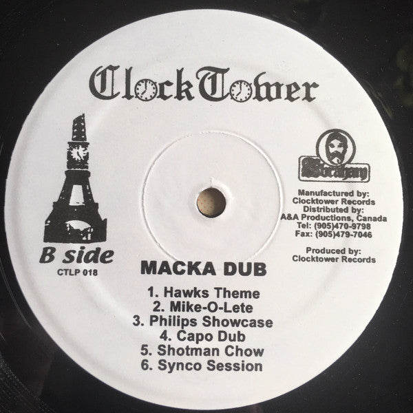 Clocktower Productions : The Sound Of Macka Dub Vol.1 (LP, RP)