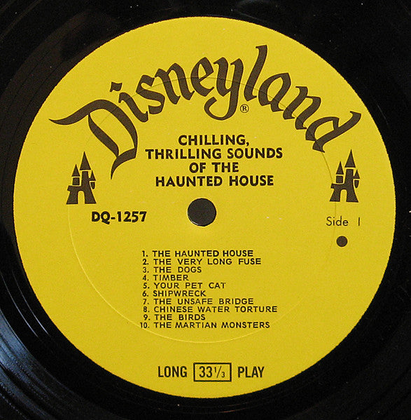 No Artist : Chilling, Thrilling Sounds Of The Haunted House (LP, Album, Mono)