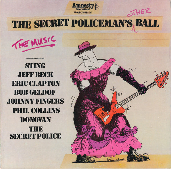Various : The Secret Policeman's Other Ball (The Music) (LP, Album, Ter)