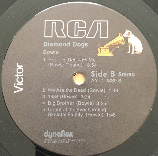 Bowie* : Diamond Dogs (LP, Album, RE)