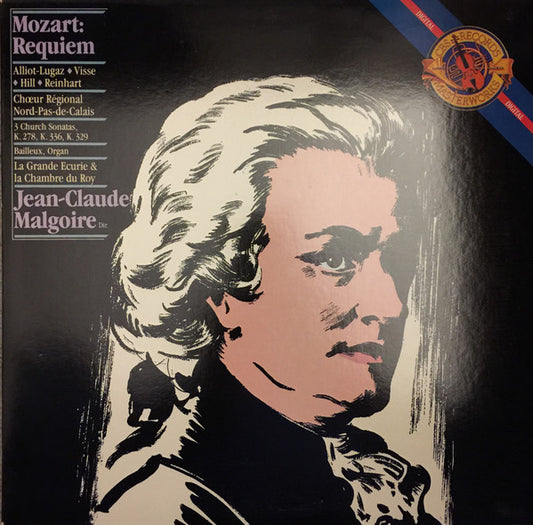 Wolfgang Amadeus Mozart, La Grande Ecurie Et La Chambre Du Roy, Jean-Claude Malgoire : Requiem (LP)