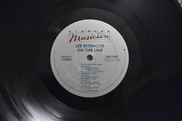 Lee Ritenour : On The Line (LP, Album, All)