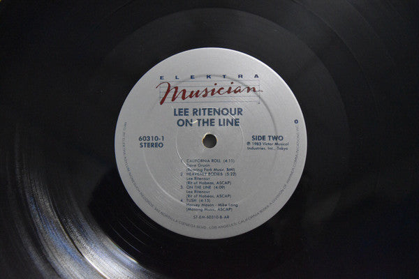 Lee Ritenour : On The Line (LP, Album, All)