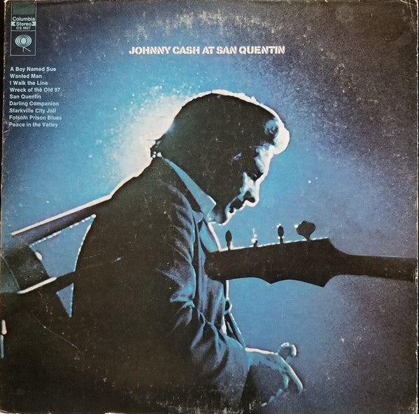 Johnny Cash : Johnny Cash At San Quentin (LP, Album, RE, Ter)