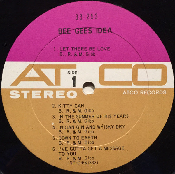 Bee Gees : Idea (LP, Album, Pit)