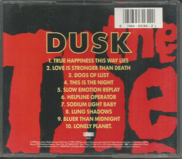 The The : Dusk (CD, Album)
