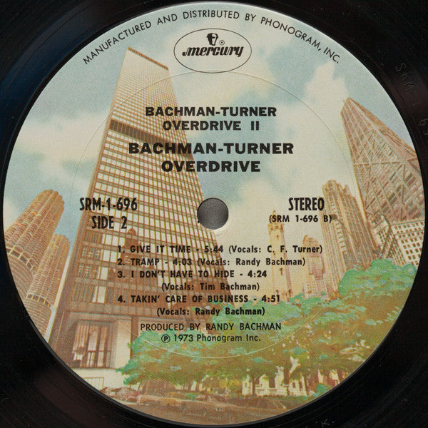 Bachman-Turner Overdrive : Bachman-Turner Overdrive II (LP, Album, RE, Ter)