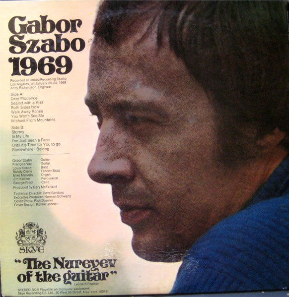 Gabor Szabo : 1969 (LP, Album, Mon)