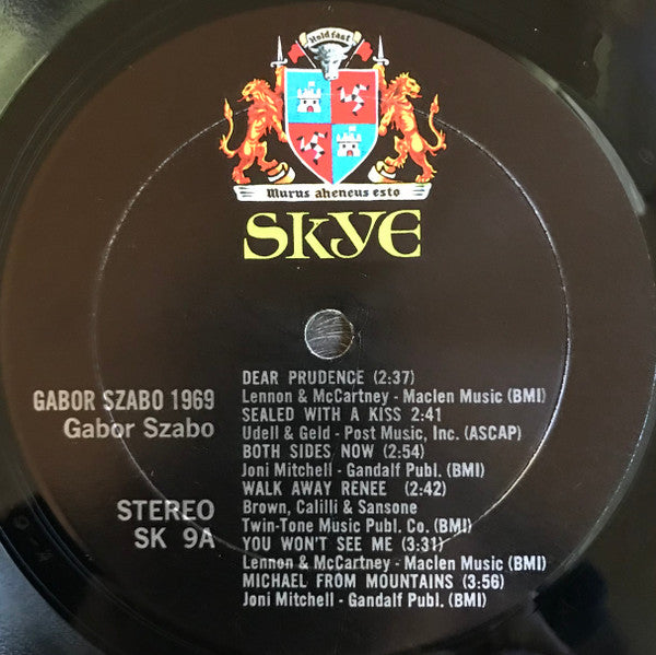 Gabor Szabo : 1969 (LP, Album, Mon)