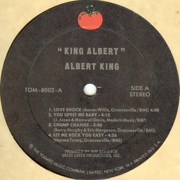 Albert King : King Albert (LP, Album)