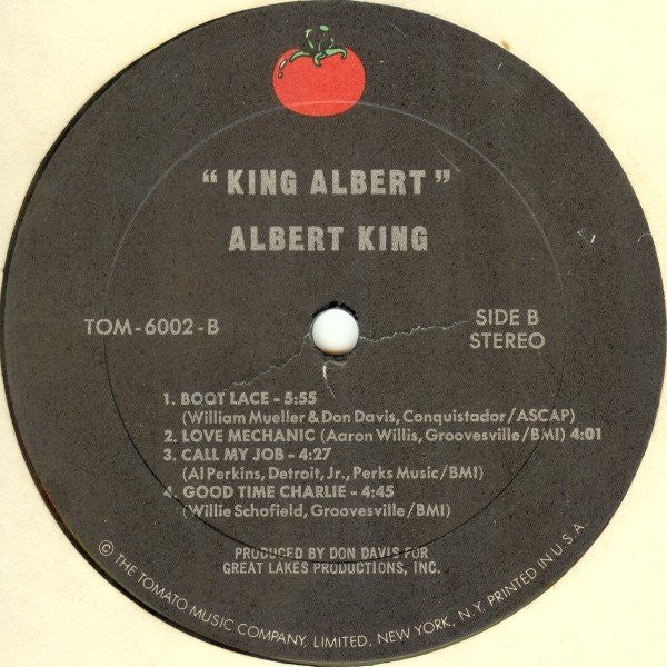 Albert King : King Albert (LP, Album)