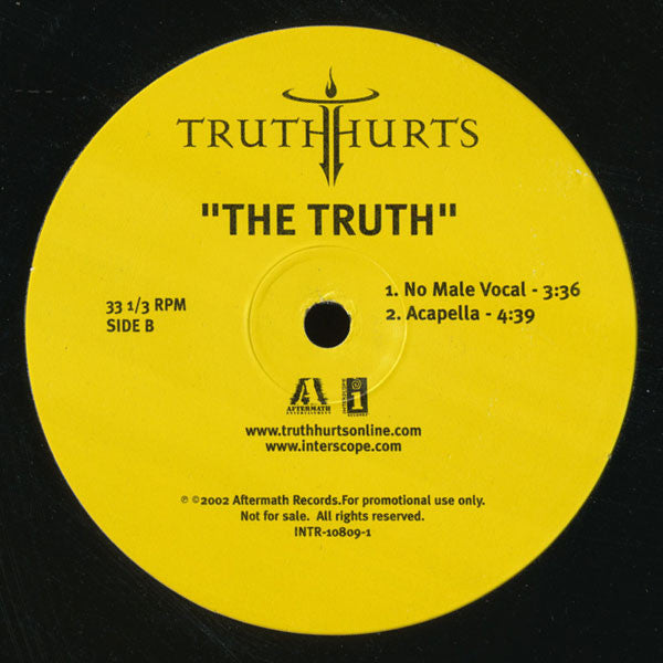 Truth Hurts : The Truth (12", Promo)