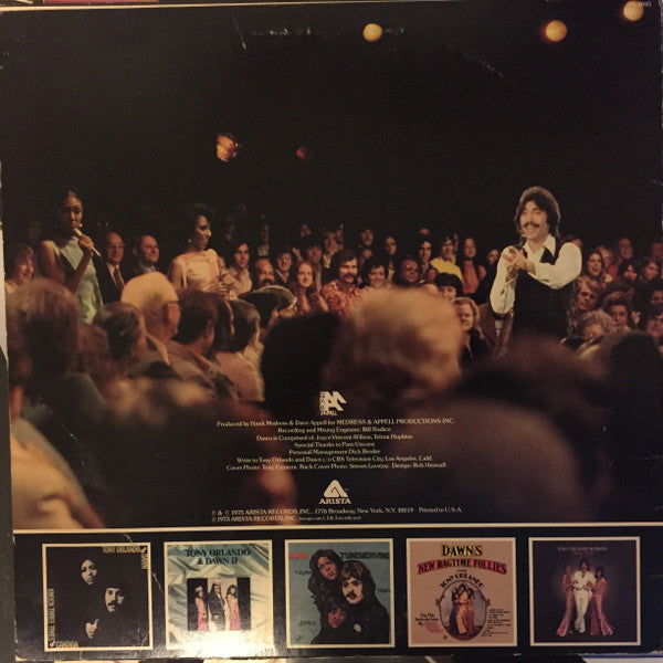 Tony Orlando & Dawn : Greatest Hits (LP, Comp)