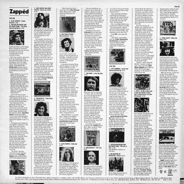 Various : Zappéd (LP, Comp, Smplr, San)