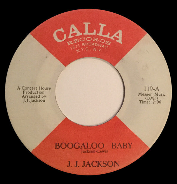 J. J. Jackson* : Boogaloo Baby / But It's Alright (7", Single)