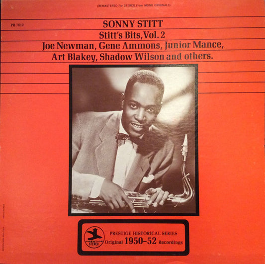 Sonny Stitt : Stitt's Bits, Vol. 2 (LP, Comp, RE, RM)