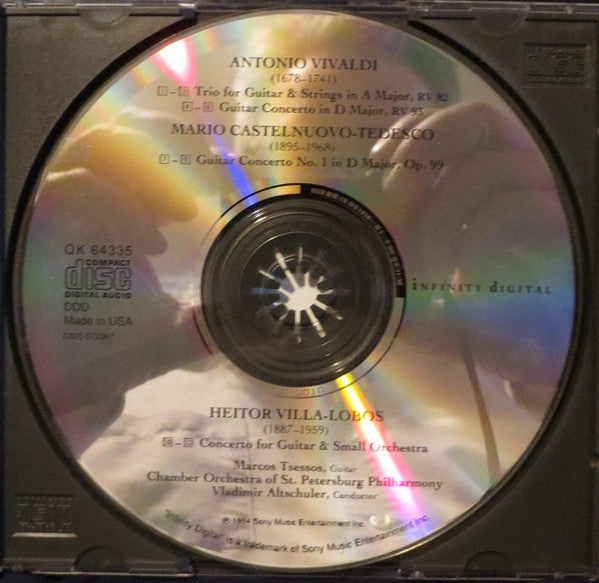 Vivaldi*, Villa-Lobos* : Guitar Concertos (CD, Comp)