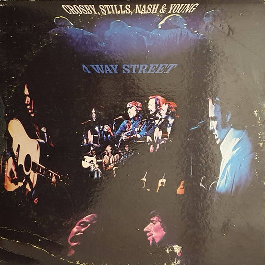 Crosby, Stills, Nash & Young : 4 Way Street (2xLP, Album, RE, Mon)