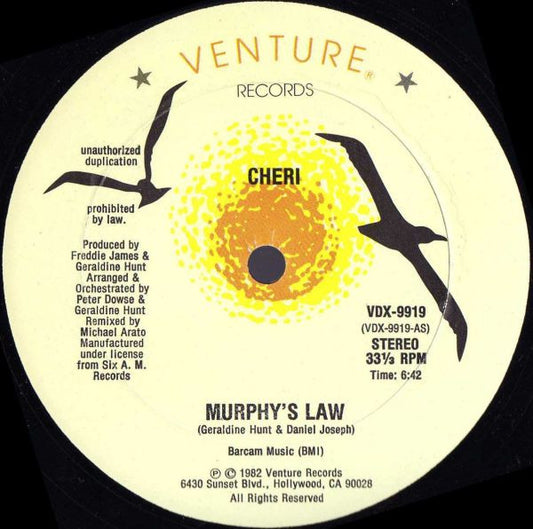 Cheri : Murphy's Law (12")