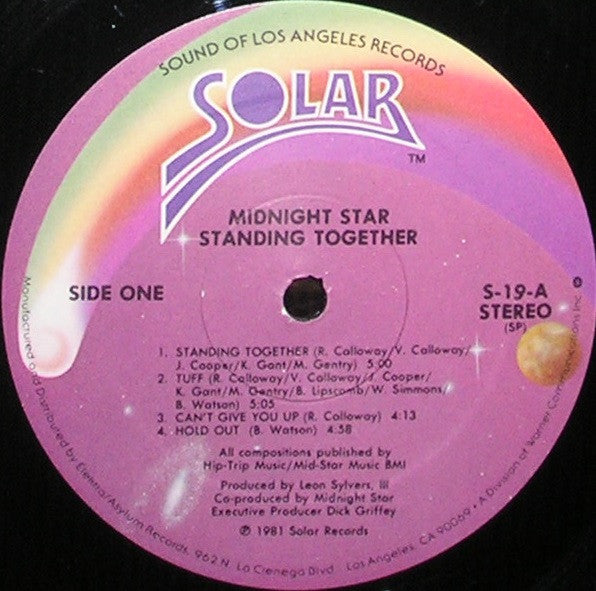 Midnight Star : Standing Together (LP, Album, Spe)