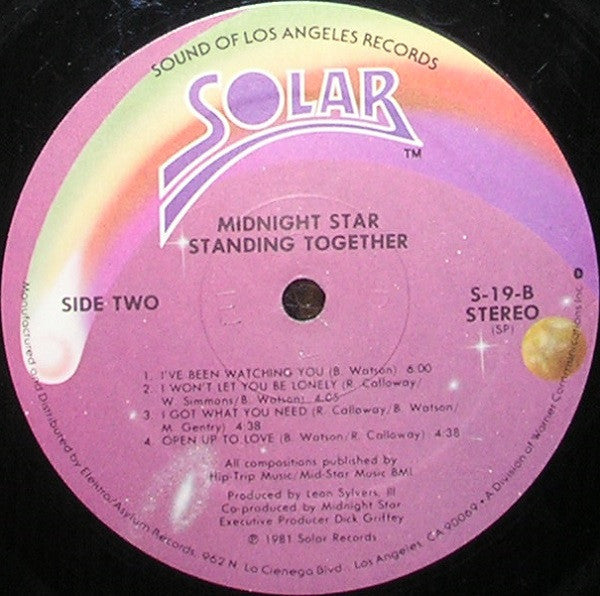 Midnight Star : Standing Together (LP, Album, Spe)