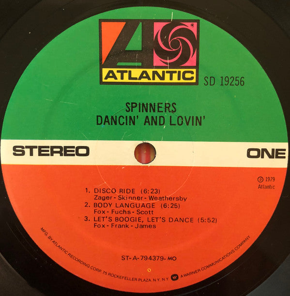 Spinners : Dancin' And Lovin' (LP, Album, MO)