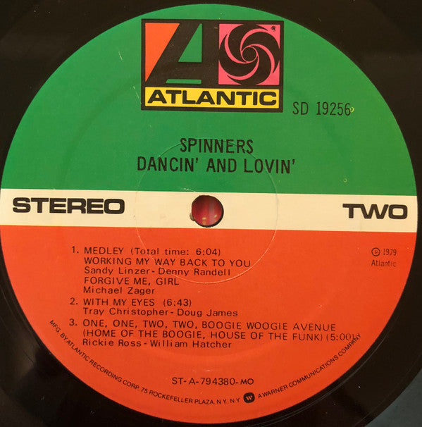 Spinners : Dancin' And Lovin' (LP, Album, MO)
